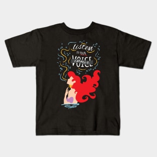 Listen To Your Inner Voice Kids T-Shirt